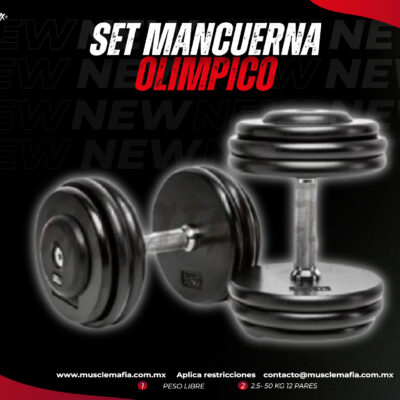 Set Mancuerna Olimpica