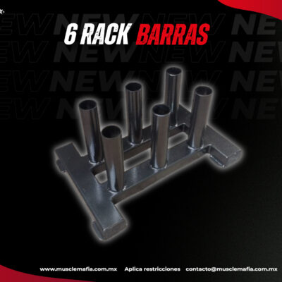 6 RACK BARRAS