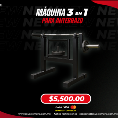 Máquina 3 en 1 para Antebrazo